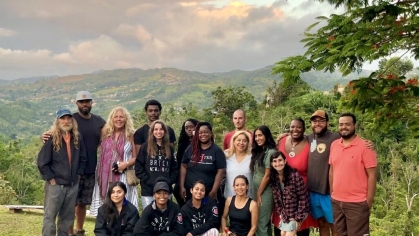 group photo in Puerto Rico